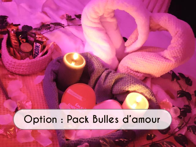 déco romantique loveroom hanamori Grenoble