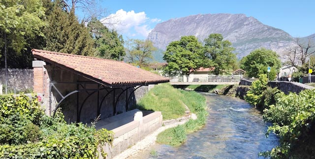lavoir rivière furon village de Sassenage