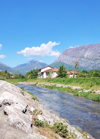 nature et rivière sassenage randonnée