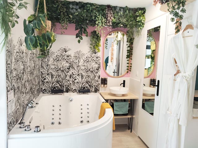 salle de bain jacuzzi privé grenoble