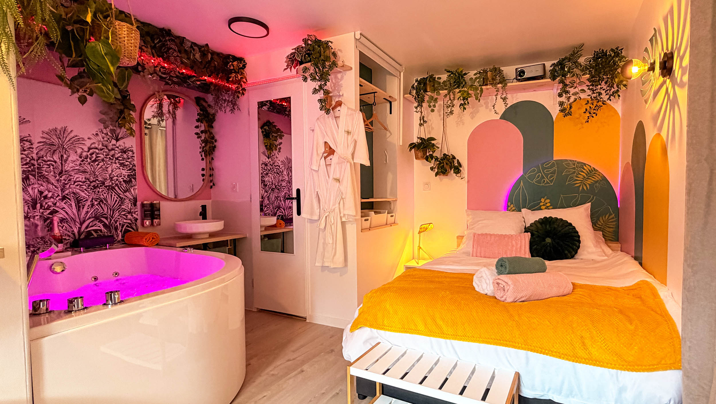 suite romantique balneo grenoble hanamori